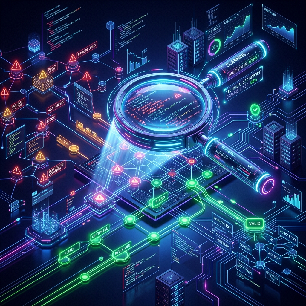 ecommerce SEO services - technical audit and code review